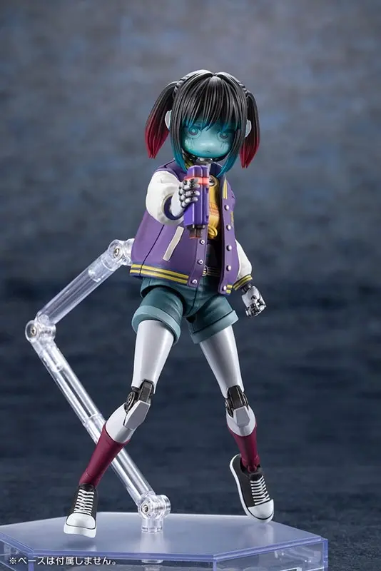 Milky Subway: The Galactic Limited Express Makina Plastic Model, view 9 of 21