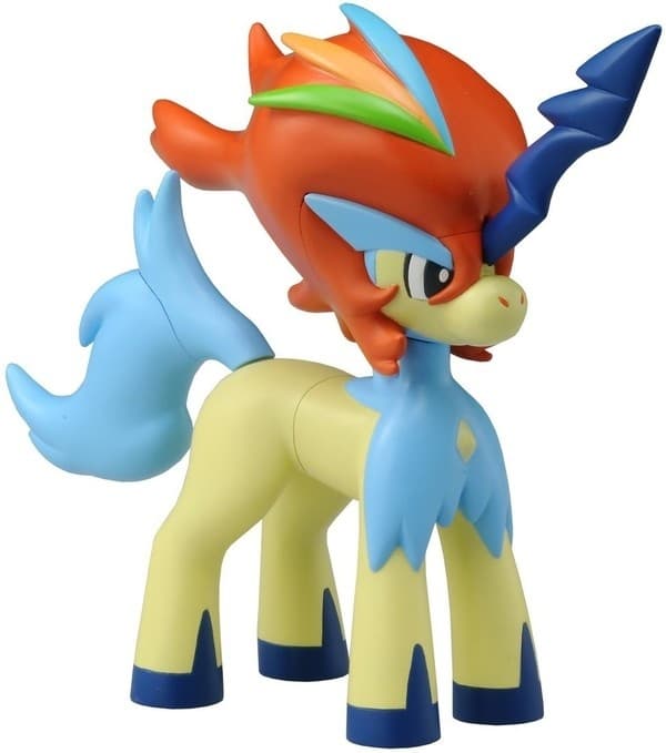 Pocket Monsters Best Wishes! - Keldeo - Pokémon Sofubi Figure - Resolute Form