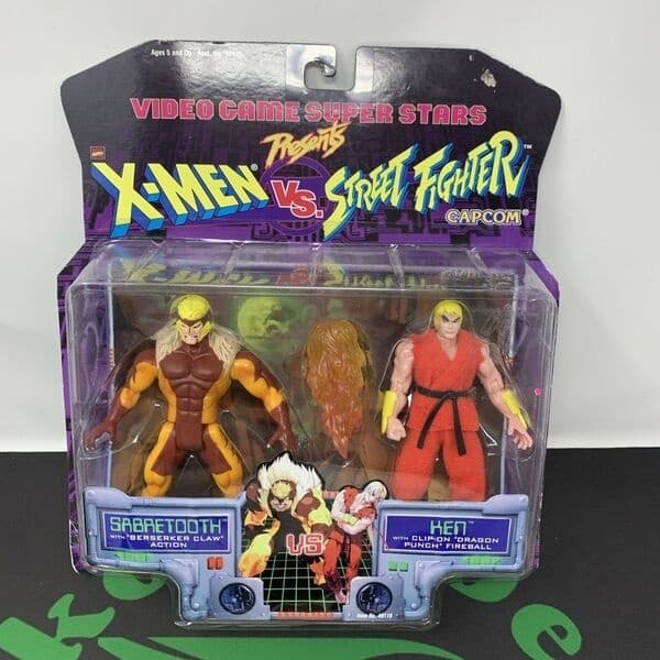 X-Men vs. Street Fighter - Sabretooth - Video Game Super Stars