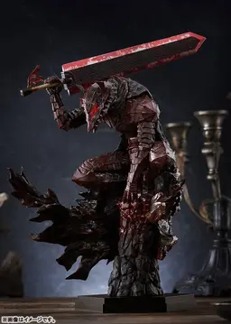 POP UP PARADE Berserk Guts (Berserker Armor): Bloody Paint Ver. L Size Complete Figure, view 2 of 9