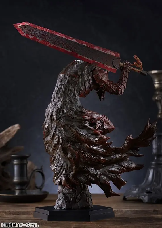 POP UP PARADE Berserk Guts (Berserker Armor): Bloody Paint Ver. L Size Complete Figure, view 5 of 8