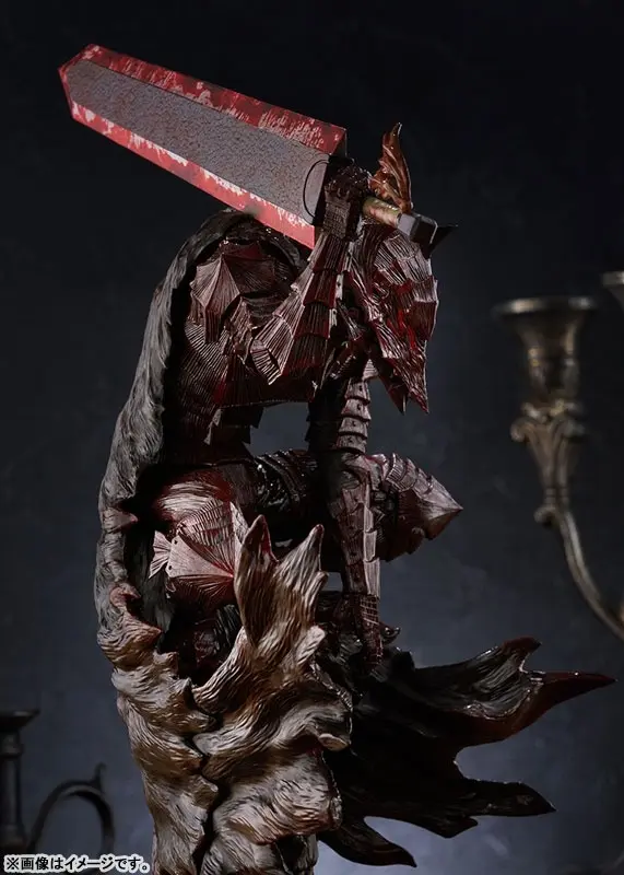 POP UP PARADE Berserk Guts (Berserker Armor): Bloody Paint Ver. L Size Complete Figure, view 4 of 8