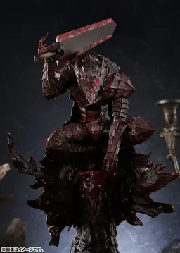 POP UP PARADE Berserk Guts (Berserker Armor): Bloody Paint Ver. L Size Complete Figure, view 3 of 9