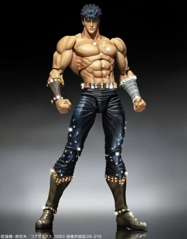 Hokuto no Ken - Kenshirou - Super Action Statue - Swarovski Crystal Figurines - Hokuto no Ken - Kenshirou Muso Tensei Ver - Super Action Statue - Swarovski 2024 Anime Expo Version (Medicos Entertainment) - Swarovski 2024 Anime Expo Version