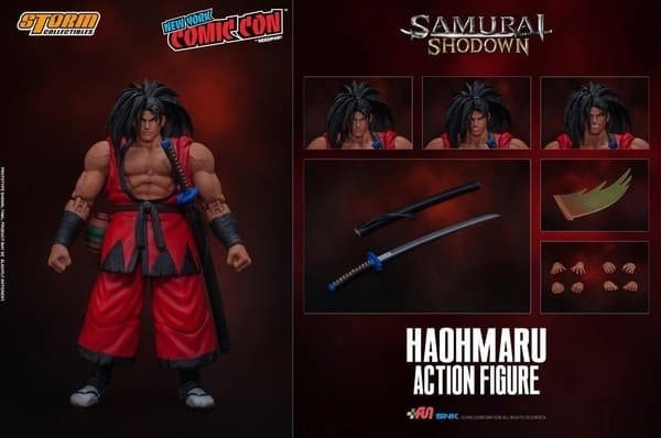 Samurai Spirits - Haohmaru - 1/12 - Special Edition (Red)