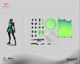 VALORANT Viper 1/12 Action Figure, view 17 of 17