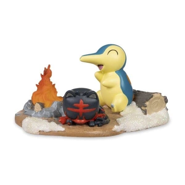 Pocket Monsters - Hinoarashi - Nyabby - Holiday Pokémon Village - Fireside with Friends