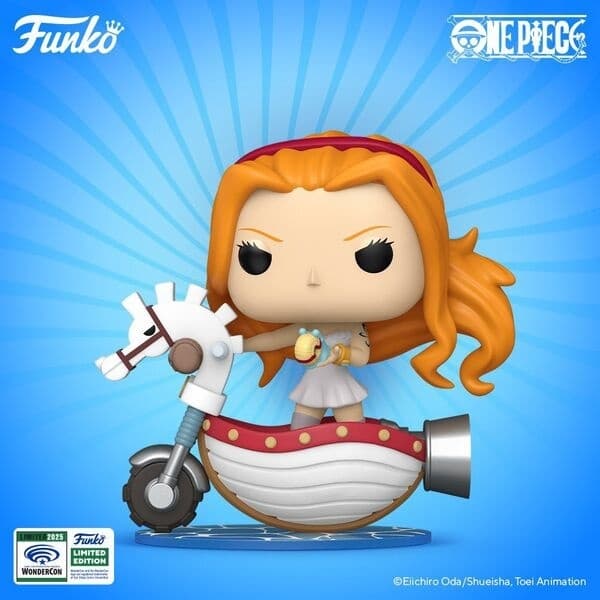 One Piece - Den Den Mushi - Nami - Shiro Mokuba 1-gou - Pop! Rides (128) - POP! Vinyl