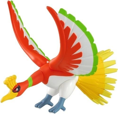 Pocket Monsters Diamond & Pearl - Houou - Pokémon Sofubi Figure
