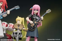DIGACTION Anime "BOCCHI THE ROCK!" Hitori Gotoh Posable Figure, view 4 of 15