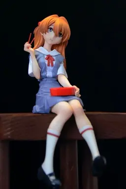 Shin Seiki Evangelion - Souryuu Asuka Langley - Eating