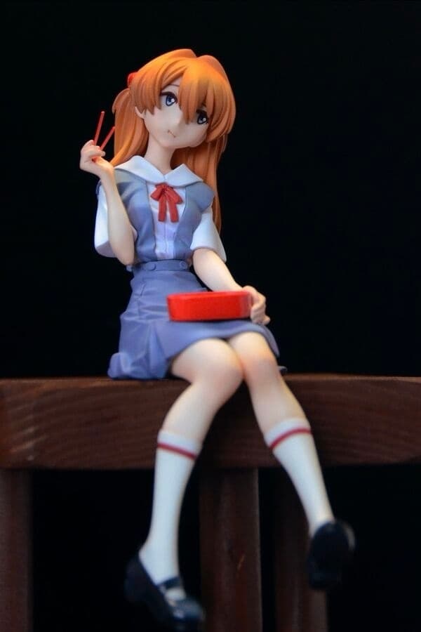 Shin Seiki Evangelion - Souryuu Asuka Langley - Eating