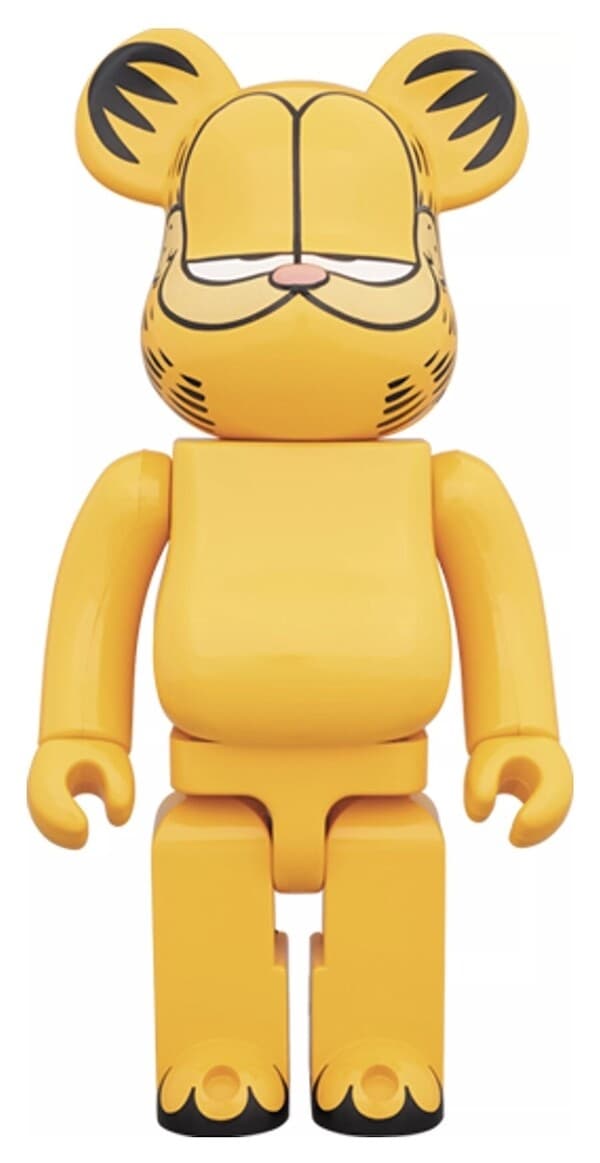 Garfield - Be@rbrick 400% - Yellow