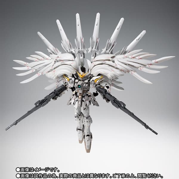 Shin Kidou Senki Gundam Wing: Frozen Teardrop - XXXG-00YSW Wing Gundam Snow White Prelude - Gundam Fix Figuration Metal Composite