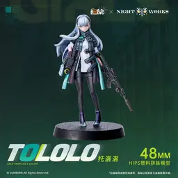 Girls' Frontline 2: Exilium Tololo Unpainted Miniature Plastic KIt, view 2 of 4