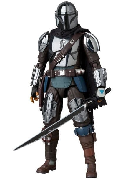 The Mandalorian - Grogu - Mandalorian - Mafex (No.256) - Chrome ver.