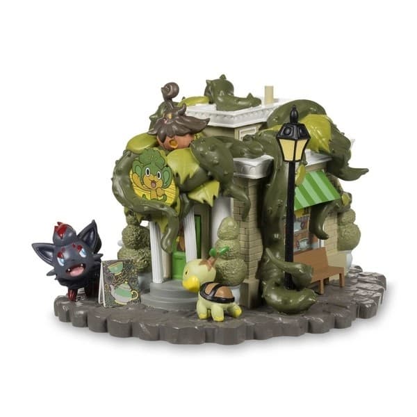 Pocket Monsters - Bakeccha - Choroneko - Fokko - Gothimiru - Naetle - Numera - Pikachu - Potdeath - Pumpjin - Yabacha - Yanappu - Zorua - Haunted Pokémon Village - Pansage Creeping Vines Tea Shop