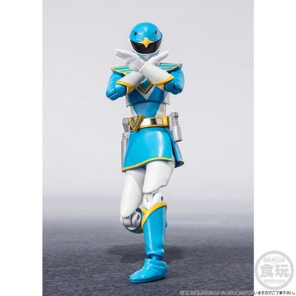 Choujin Sentai Jetman - Blue Swallow - Bandai Shokugan - Candy Toy - Shodo Super