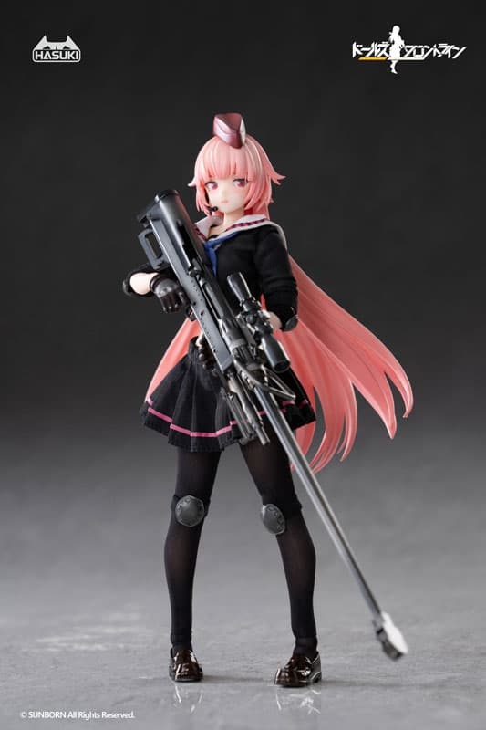 pocket art Series PA011 Girls' Frontline NTW-20 1/12 Complete Model Action Figure
