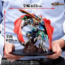 CREATURES CHRONICLE COLLECTION Duel Masters Dogiragon Buster, Blue Leader Complete Figure, view 10 of 10