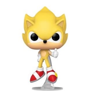 Sonic the Hedgehog - Super Sonic - POP! Games - POP! Vinyl - Flocked, 2 Pack