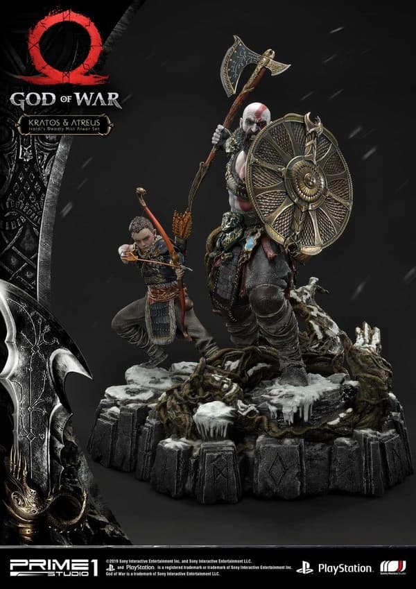 God of War (2018) - Atreus - Kratos - Mimir - Ultimate Premium Masterline (UPMGOW-02) - 1/4 - Ivaldi's Deadly Mist Armor set