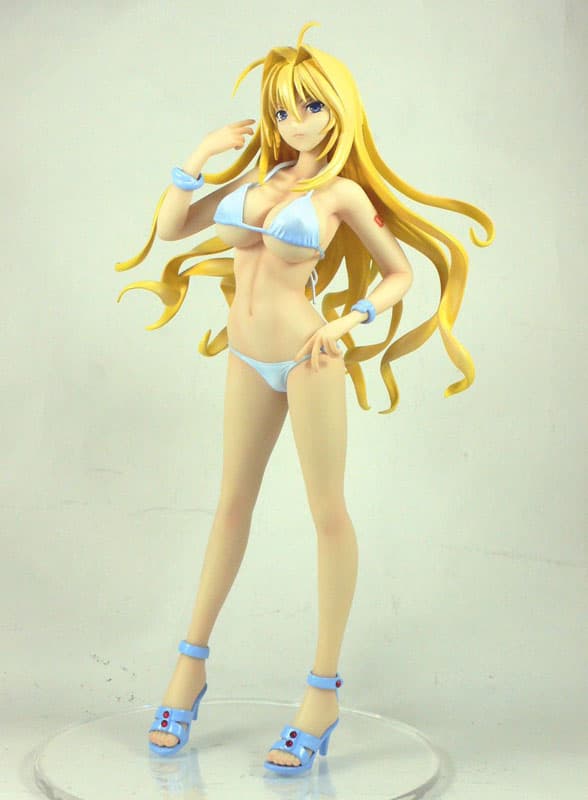 Sekirei Tsukiumi Swimsuit Ver. AQUA BLUE 1/6 Complete Coldcast Figure