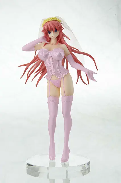 Kanojo x Kanojo x Kanojo - Akina Orifushi Wedding Ver. PINK 1/6 Complete Figure