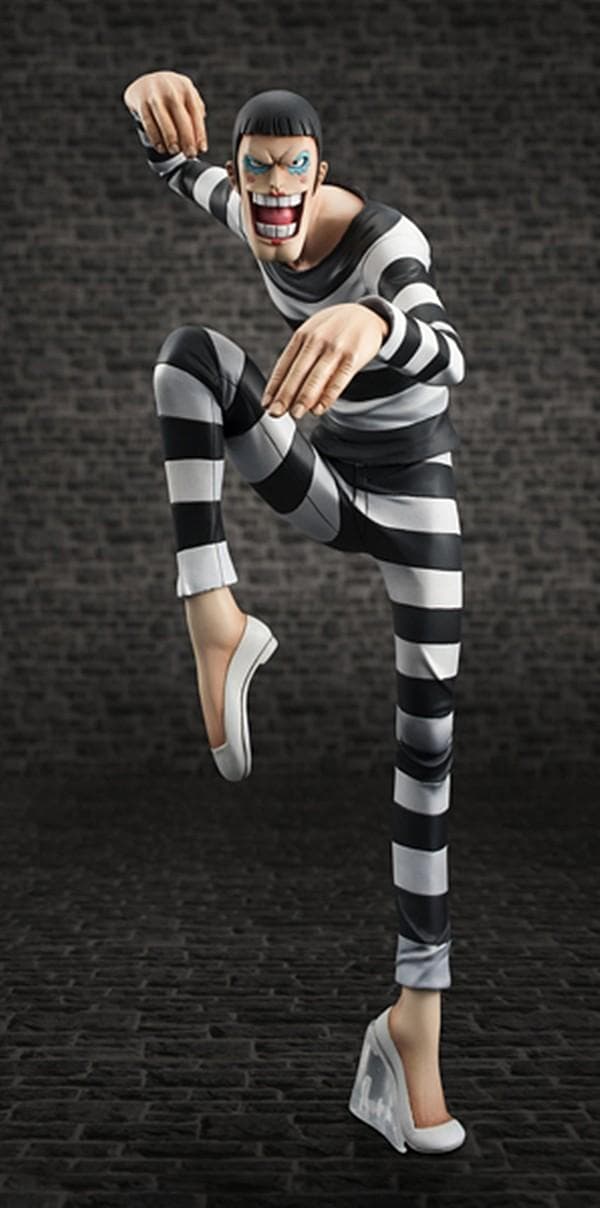 One Piece - Mr.2 Bon Kure - Excellent Model - Portrait Of Pirates Limited Edition - 1/8 - 10th Limited Ver.