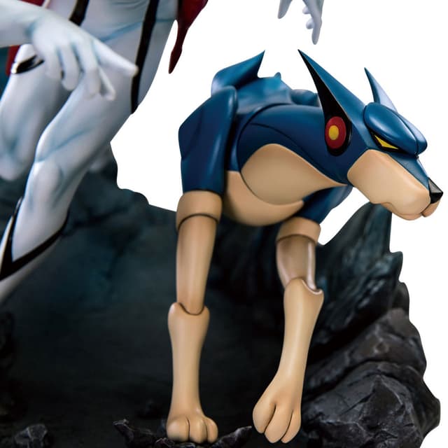 LEGEND ANIME Casshan Polystone Statue
