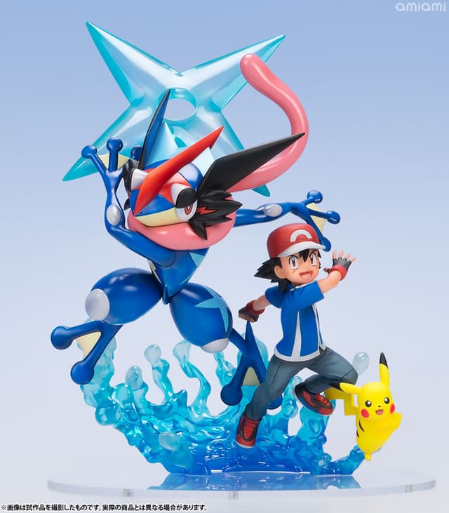 G.E.M. Series - Pokemon: Ash & Pikachu & Ash's Greninja Complete Figure