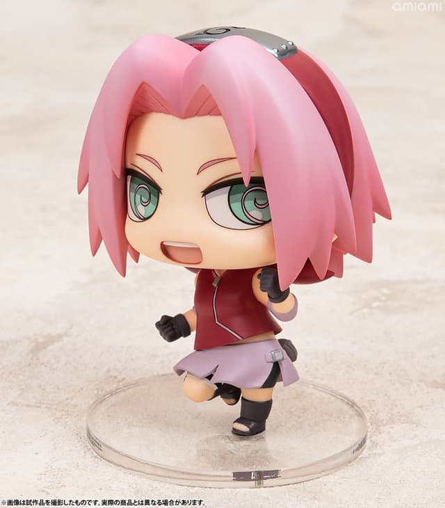 Chimi Mega Buddy Series! NARUTO Shippuden Sakura Haruno VS Sasori Battle Set