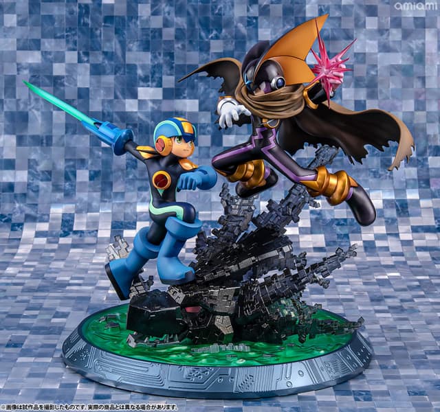 Game Characters Collection DX Mega Man - XZ Mega Man vs Bass Complete Figure