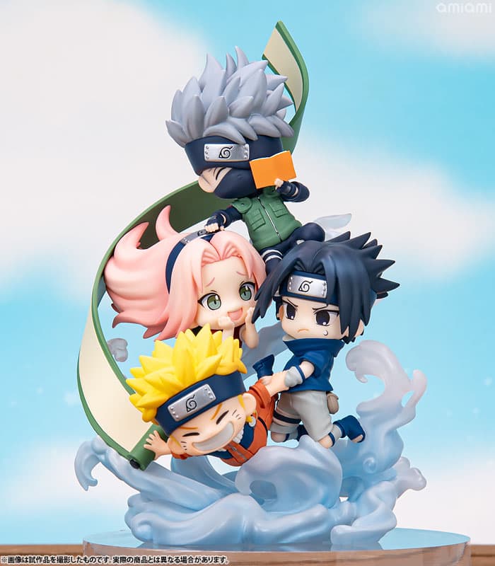 FigUnity NARUTO Shippuden Team Seven Group! Complete Figure