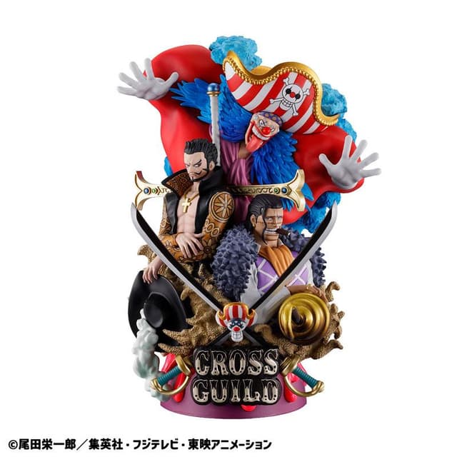 Puchirama DX ONE PIECE LOGBOX RE BIRTH 03 Cross Guild Complete Figure