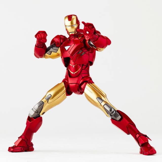 Legacy of Revoltech Tokusatsu Revoltech LR-040 Iron Man Mark VI