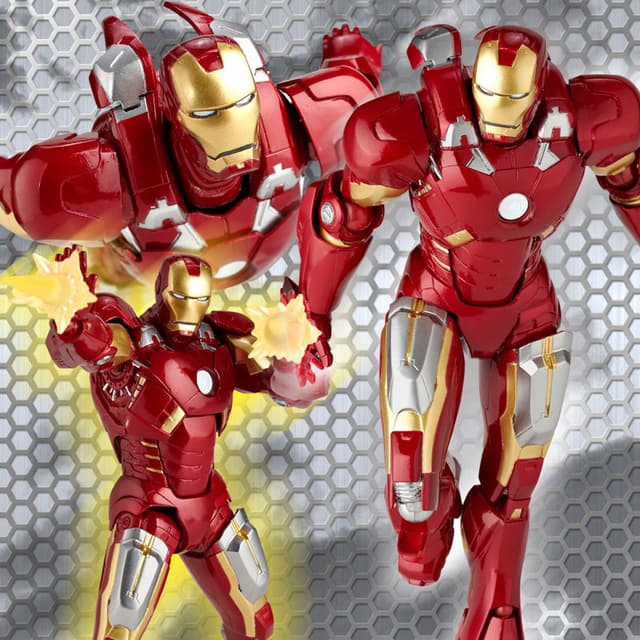 Legacy of Revoltech - Tokusatsu Revoltech LR-041 "The Avengers" Iron Man Mark 7