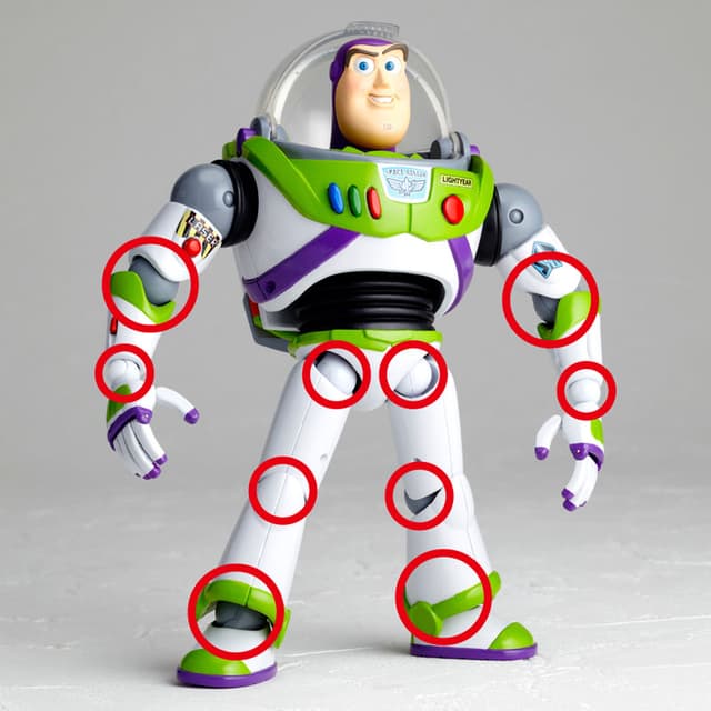 Legacy of Revoltech "TOY STORY" Buzz Lightyear Renewed Package Design Version