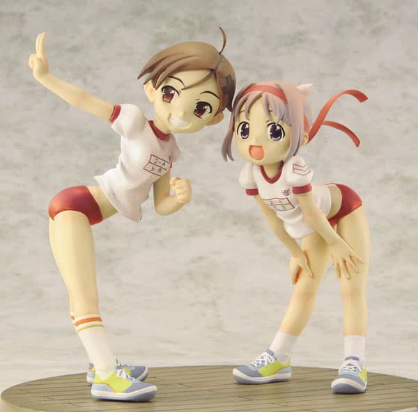 Manabi Straight! - Manami Amamiya & Mutsuki Uehara Red Bloomers Ver. Complete Figure