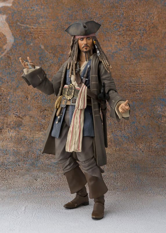 S.H. Figuarts - Captain Jack Sparrow "Pirates of the Caribbean: Dead men tell no tales"