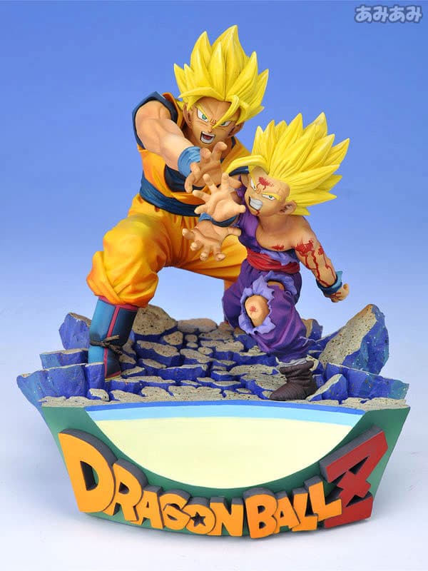 Dragon Ball Z - Zoukei Shinka Gekiteki Diorama "Oyako Kamehameha" Complete Figure