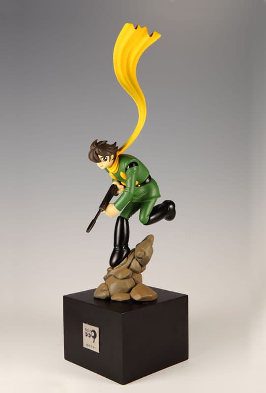 Sculptor's Art Works Cyborg 009 Joe Shimamura Miyazawa Models Limited Edition (Green) Complete Figure