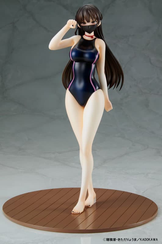 The Story of a Manga Artist Who Was Imprisoned by a Strange High School Girl Konata "Competition Swimsuit & Cat Lingerie" Costume Set 1/6 Complete Figure