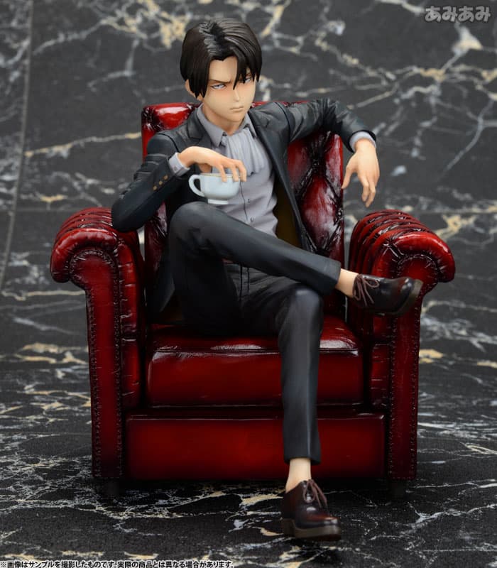 mensHdge technical statue No.3 Attack on Titan - Levi Complete Figure