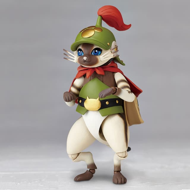 Vulcanlog 005 "Monster Hunter" MonHunRevo Palico (F Derring Palico Armor)