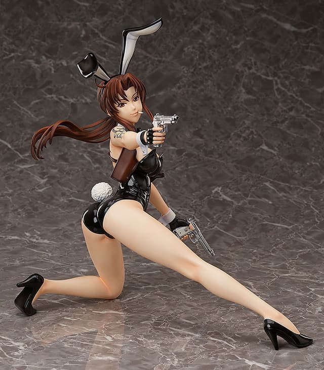 B-STYLE Black Lagoon Revy Bare Leg Bunny Ver. 1/4 Complete Figure