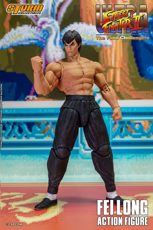 Ultra Street Fighter II The Final Challengers Action Figure Fei Long
