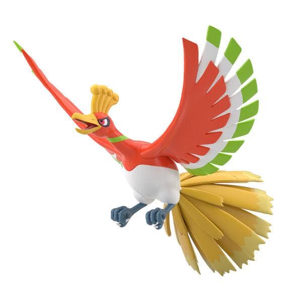 Pocket Monsters - Houou - Bandai Shokugan - Candy Toy - Pokémon Scale World - 1/20