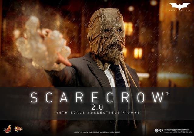 Movie Masterpiece "Batman Begins" 1/6 Scale Figure Scarecrow (2.0)