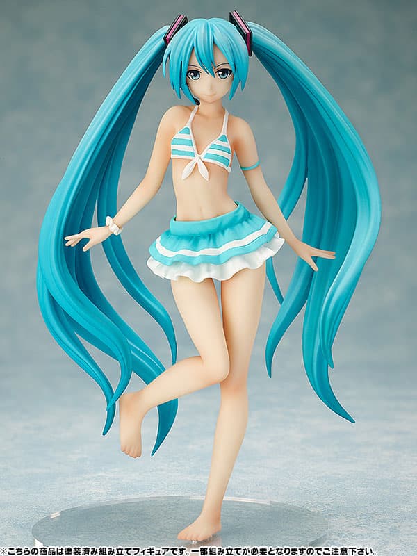 S-style - Character Vocal Series 01: Hatsune Miku Swimsuit Ver. 1/12 Pre-painted Assembly Figure